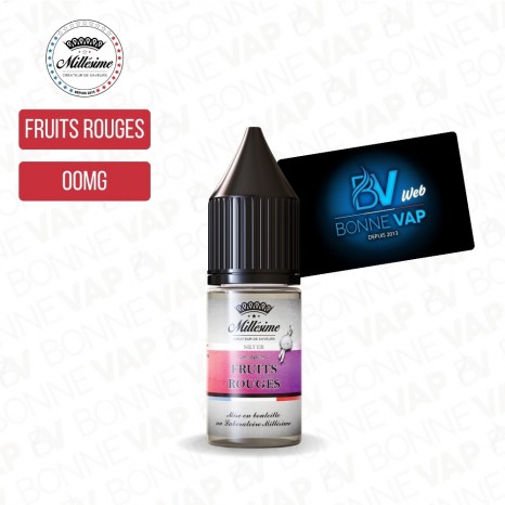 Fruits Rouges 10ml - Millésime - 00mg