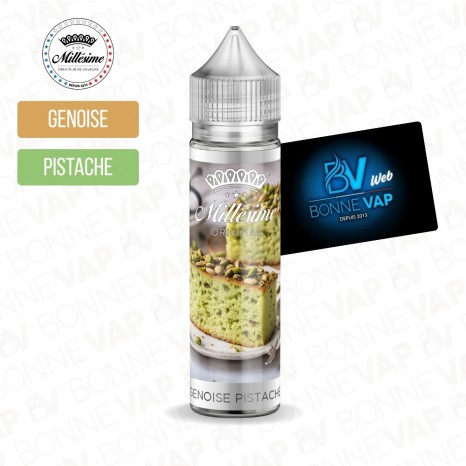 Génoise Pistache 50ml - Millésime