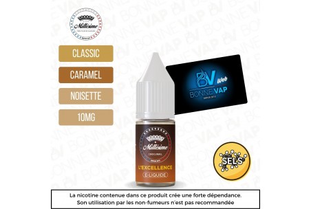 L'Excellence 10ml Sels - Millésime - 10MG