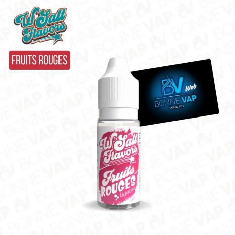 Fruits Rouges 10ml Sels - Wsalt Flavors Liquideo