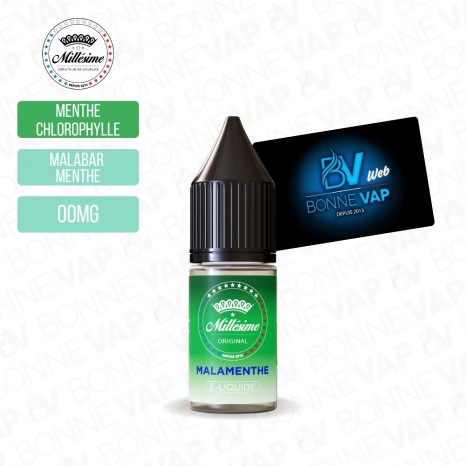 Malamenthe 10ml - Millésime - 00mg