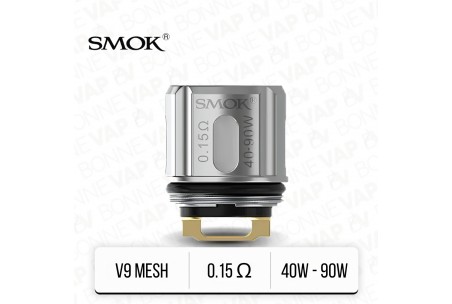 Résistance V9 - Smok - 0.15ohm