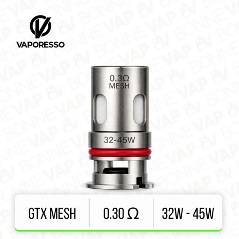 Résistances GTX Mesh - Vaporesso - 0.3