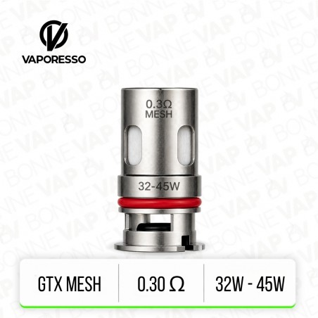 Résistances GTX Mesh - Vaporesso