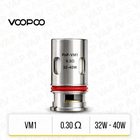 Résistances PnP - Voopoo - VM1 - 0.30