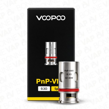Résistances PnP - Voopoo - VM1 - 0.30 - Boite