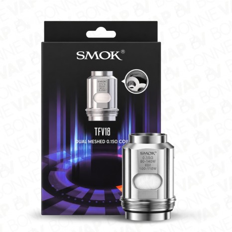Résistance TFV18 - Smok - 0.15ohm - boite
