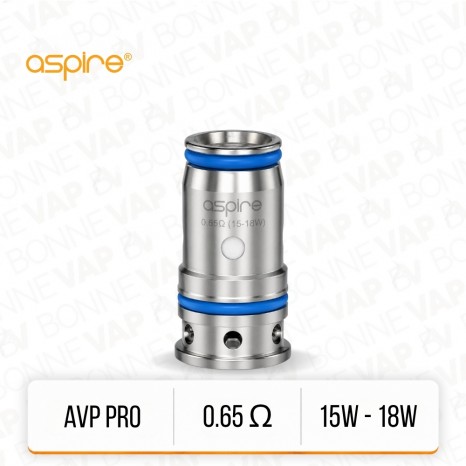 Résistances AVP Pro - Aspire - 0.65