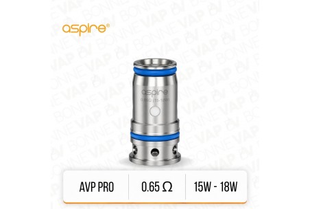 Résistances AVP Pro - Aspire - 0.65