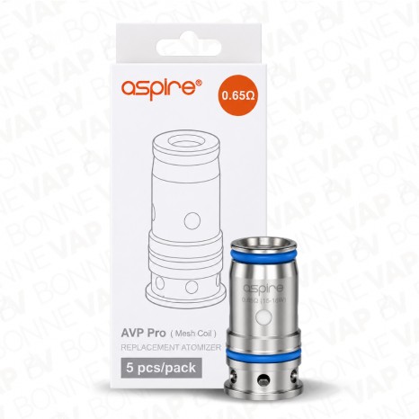 Résistances AVP Pro - Aspire - 0.65 - Boite