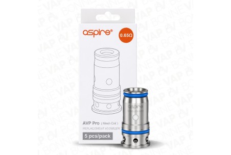 Résistances AVP Pro - Aspire - 0.65 - Boite