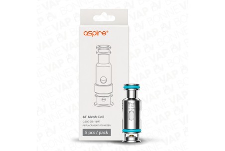 Résistances AF Flexus - Aspire - 0.60 - Boite