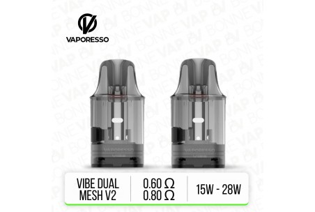Cartouches Vibe Dual Mesh V2 - Vaporesso - 0.6_0.8ohm