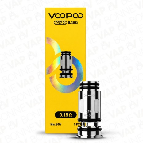 Résistances PnP-X - Voopoo - 0.15ohm - Boite