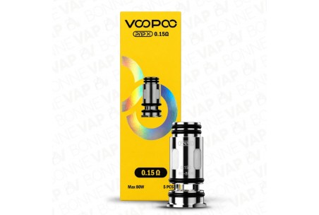 Résistances PnP-X - Voopoo - 0.15ohm - Boite