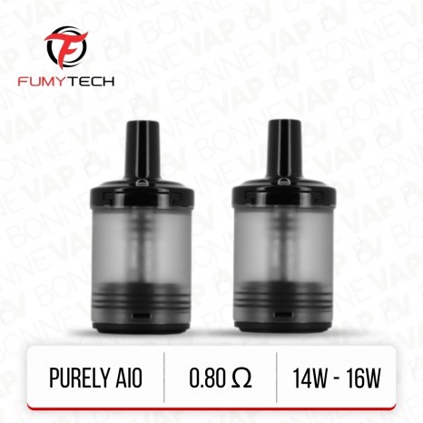 Cartouches Purely AIO - Fumytech - 0.8ohm