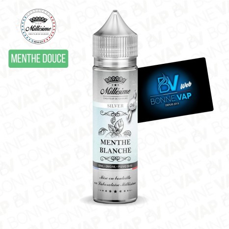 Menthe Blanche 50ml - Millésime