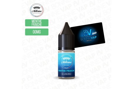 Menthe Fraîche 10ml - Millésime - 00MG
