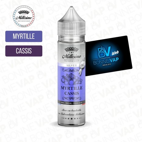 Myrtille Cassis 50ml - Millésime