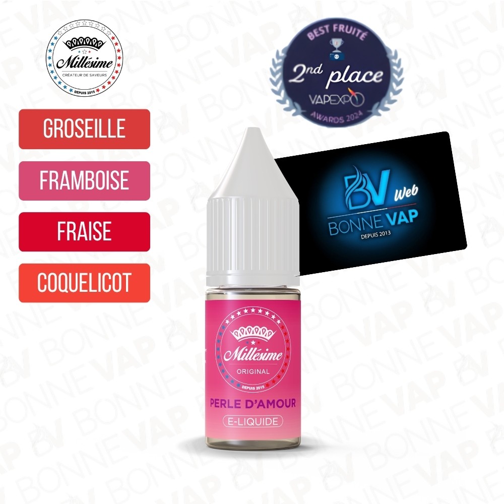Perle D'Amour 10ml Sels - Millésime