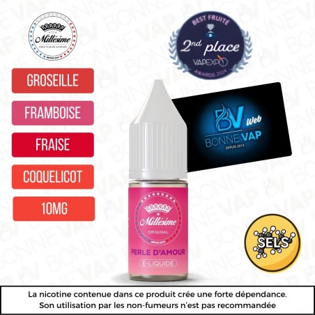 Perle D'Amour 10ml Sels - Millésime