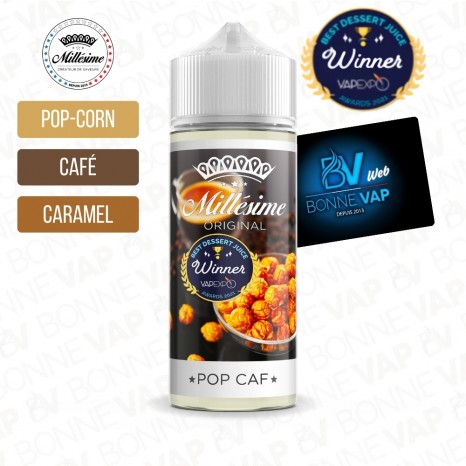 Pop Caf 100ml - Millésime