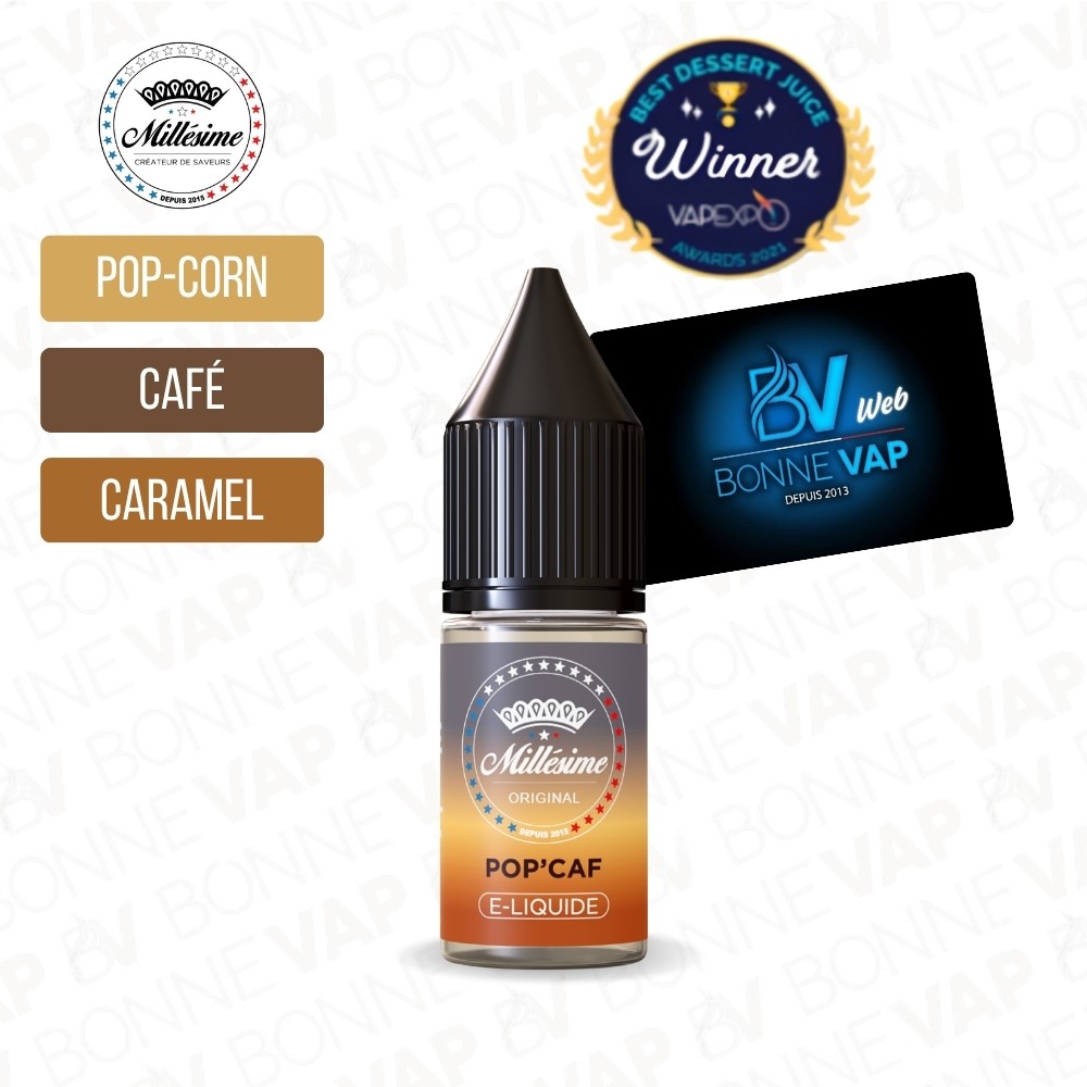 Pop Caf 10ml - Millésime