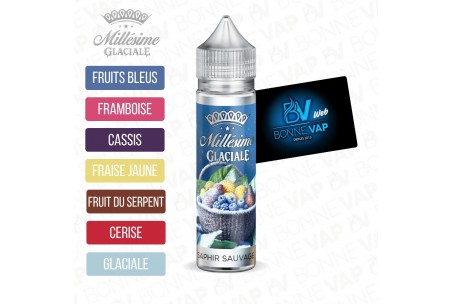 Saphir Sauvage 50ml - Millésime Glaciale