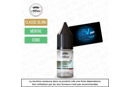 USA Mint 10ml - Millésime - 03mg