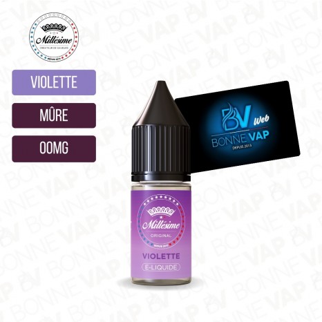Violette 10ml - Millésime - 00mg