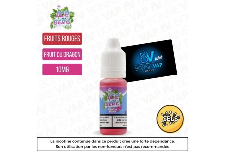 Dragon Rouge 10ml Sels - Ice Berg - 10MG