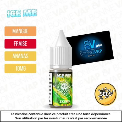 Ekero 10ml Sels - Ice Me - 10mg