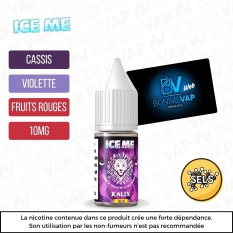 Kalix 10ml Sels - Ice Me - 10mg
