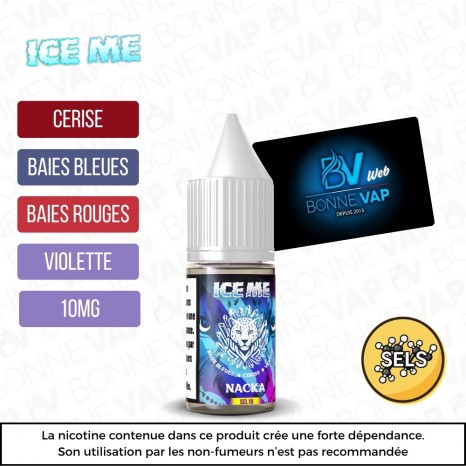 Nacka 10ml Sels - Ice Me - 10mg