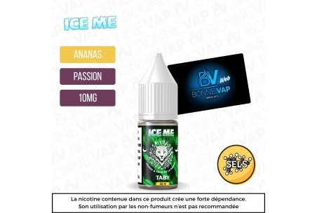 Taby 10ml Sels - Ice Me - 10mg
