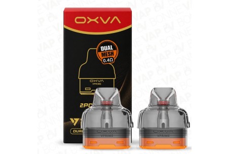 Cartouches VPrime Dual Mesh - Oxva - 0.4ohm - Boite