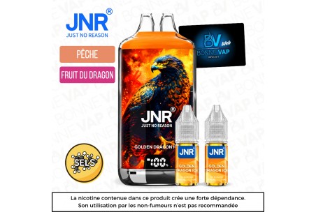 Puff Golden Dragon Ice - Falcon X JNR - Avertissement