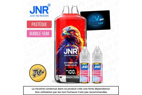 Puff Watermelon Bubble-Gum - Falcon X JNR - Avertissement