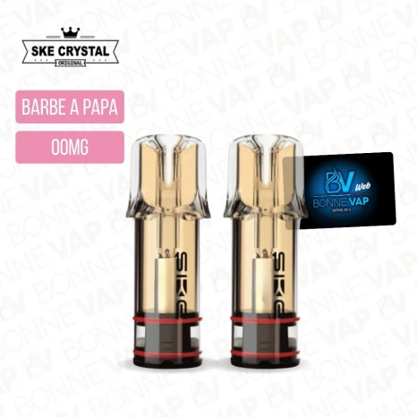Cartouches Barbe a Papa - SKE Crystal Plus - 00mg