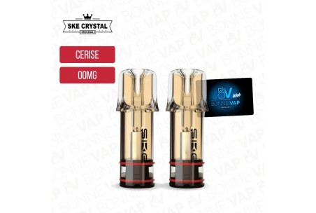 Cartouches Cerise Glacée - SKE Crystal Plus - 00mg