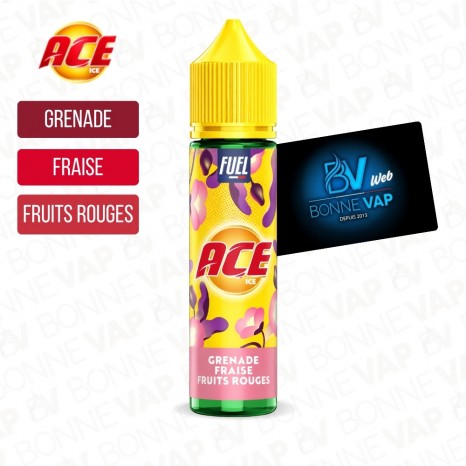 Grenade Fraise Fruits Rouges 50ml - Ace Ice