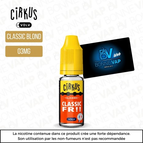 Classic FR 10ml - Cirkus - 03mg