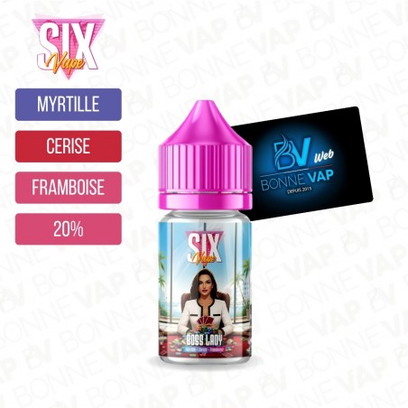 Concentré Boss Lady 30ml - Six Vape
