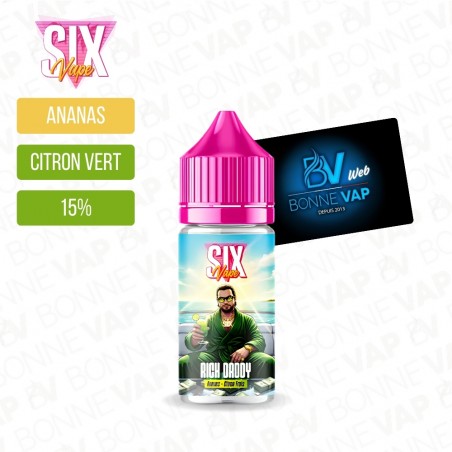 Concentré Rich Daddy 30ml - Six Vape