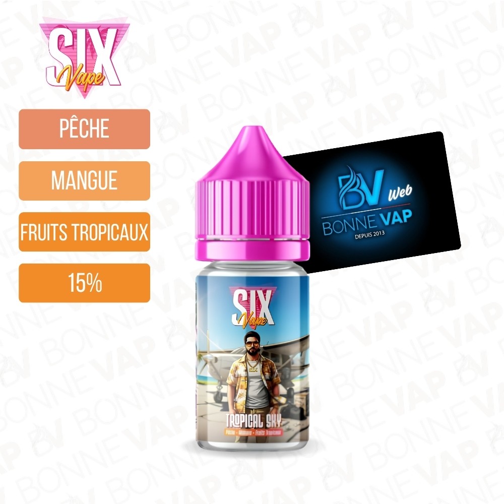 Concentré Tropical Sky 30ml - Six Vape