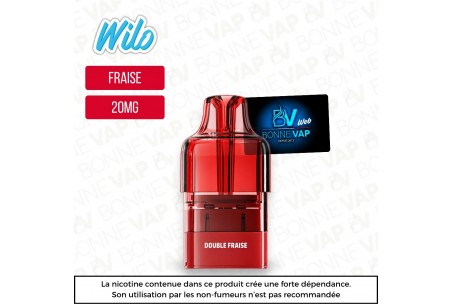 Cartouche Double Fraise - Wilo Boost - 20mg