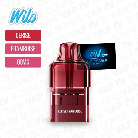 Cartouche Cerise Framboise - Wilo Boost - 00mg