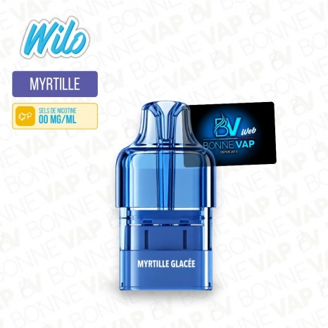 Cartouche Myrtille Glacée - Wilo Boost - 00mg
