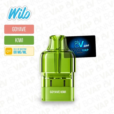 Cartouche Goyave Kiwi - Wilo Boost - 00mg
