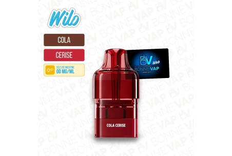 Cartouche Cola Cerise - Wilo Boost - 00mg